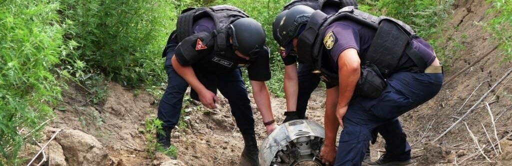 У Запоріжжі знищили залишки ракети до ЗРК “С-300”