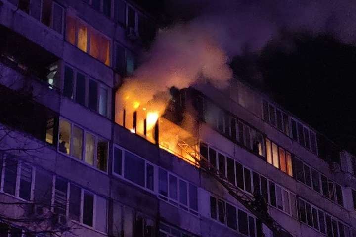 У Запоріжжі загинув чоловік під час пожежі в багатоповерхівці