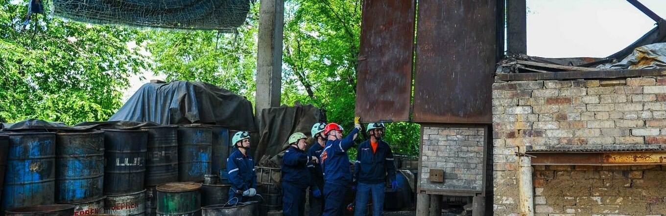 В Запоріжжі з території промислового майданчика демонтували піч, яка забруднювала повітря