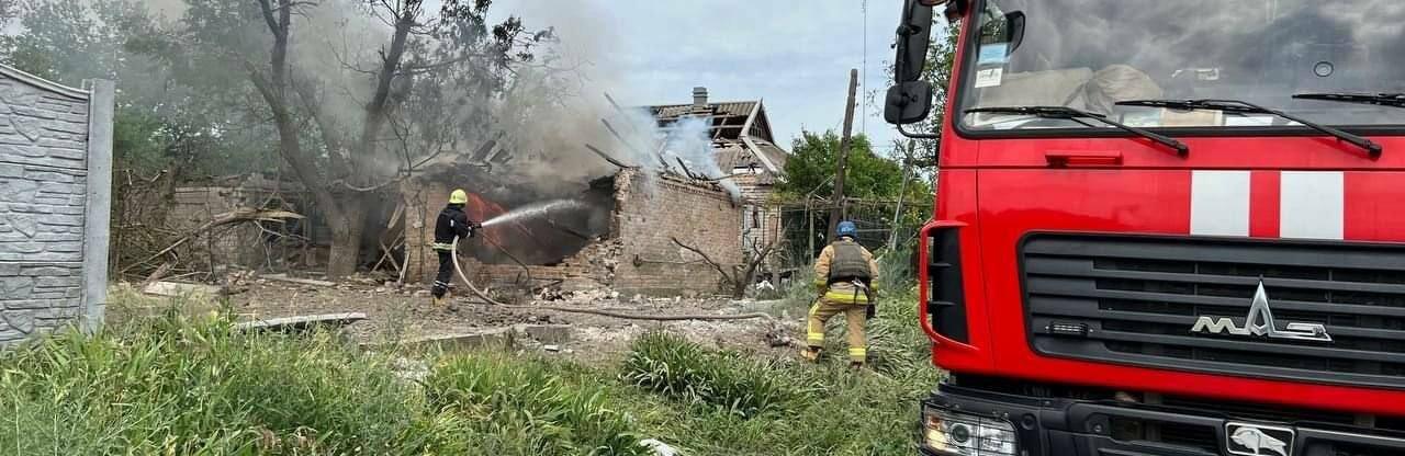 У Запорізькій області внаслідок обстрілів сталося дев’ять пожеж, - ДСНС