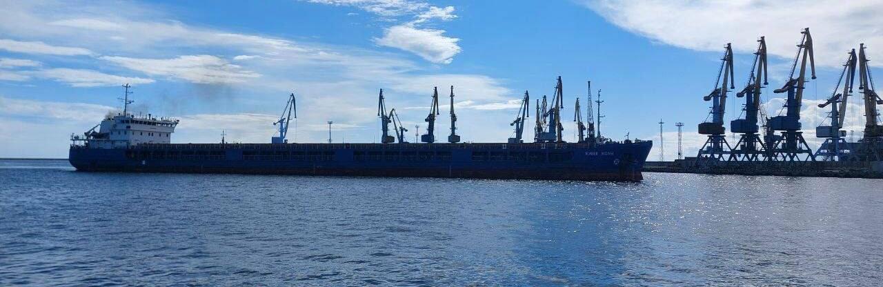 Окупанти почали вивозити українське зерно з Бердянська до «дружніх країн»