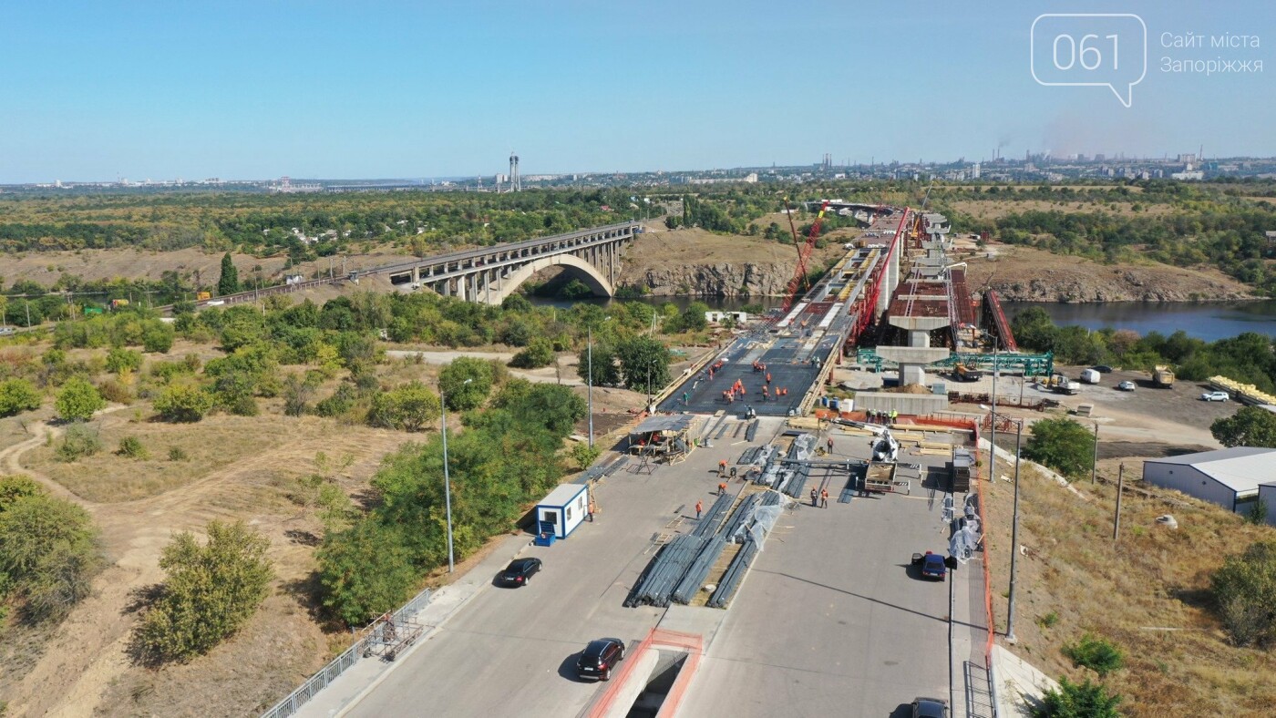 запорожье мост через днепр