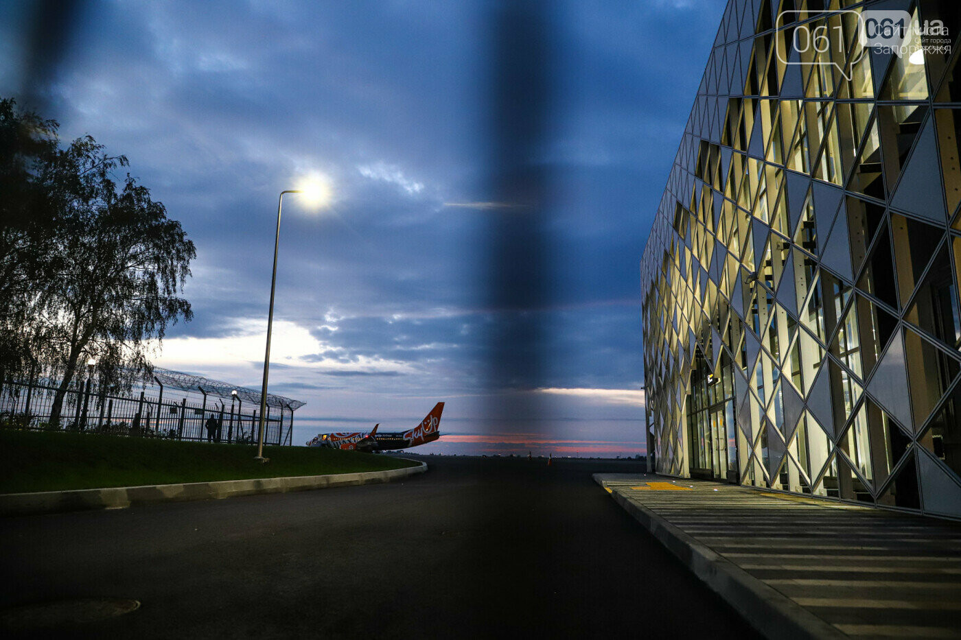 Новый терминал аэропорта в Запорожье