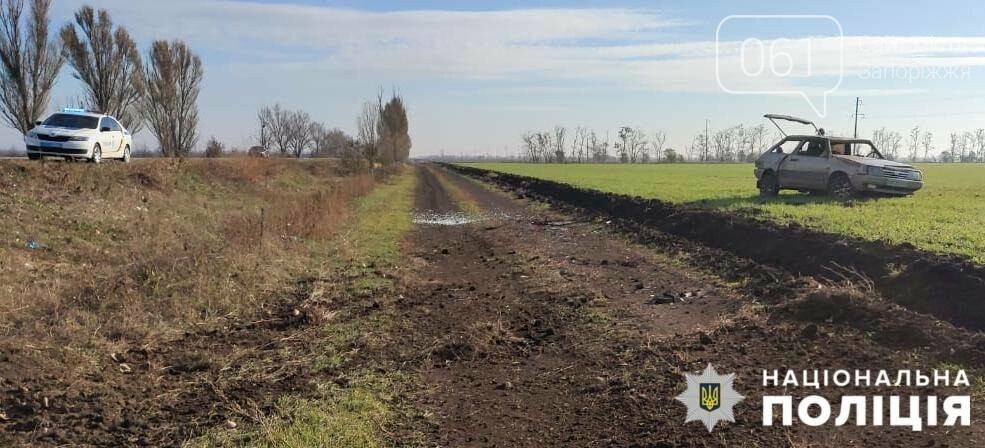 В полиции сообщили подробности ДТП с перевернувшимся авто на запорожской трассе - водитель был пьян , фото-1