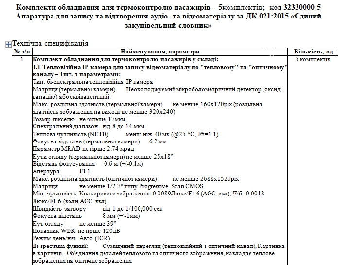 Запорожский аэропорт заплатит почти миллион гривен за 5 тепловизионных камер, фото-1