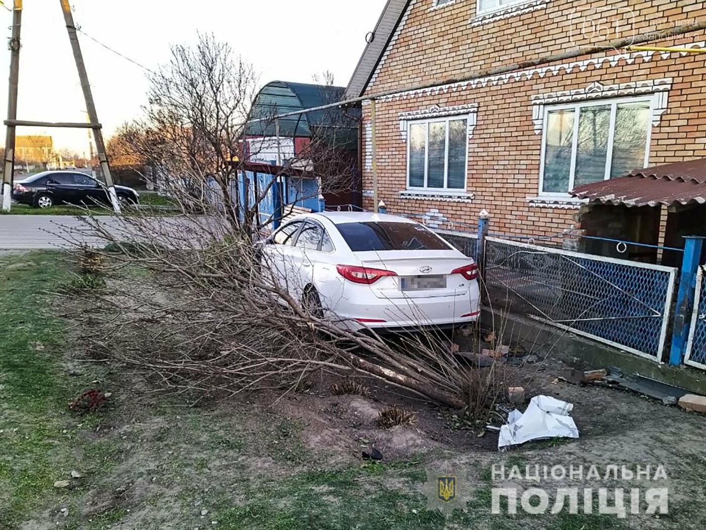 В Запорожской области выпивший мужчина угнал автомобиль и попал на нем в ДТП, фото-2