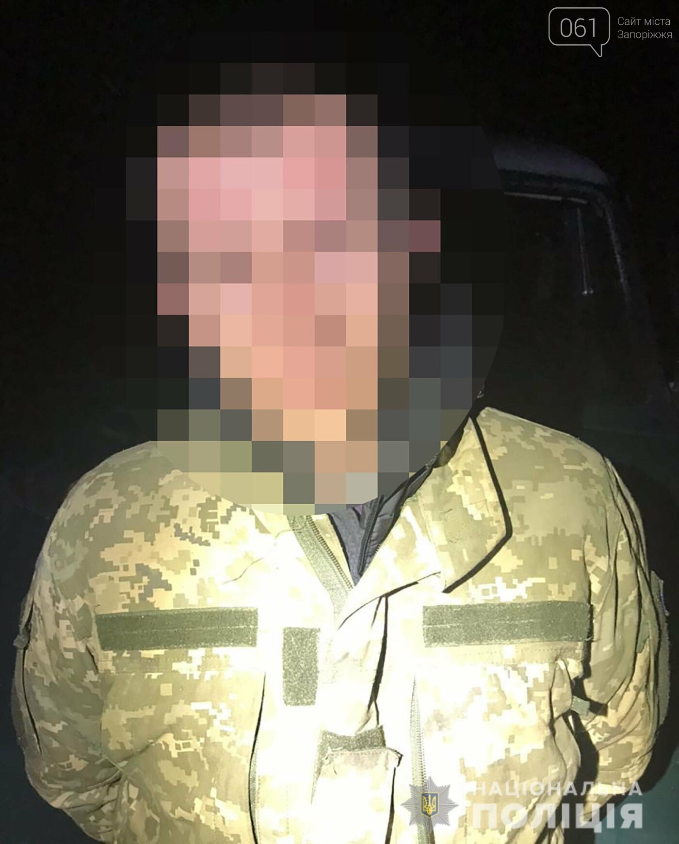 В Запорожской области полицейский и охранники устроили погоню по лесхозу за мужчинами, спилившими сосны , фото-1