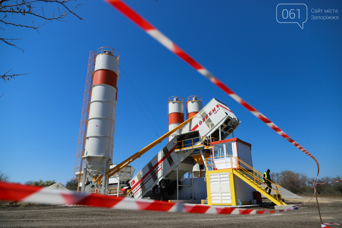 Строительство балочного моста в марте-апреле 2020