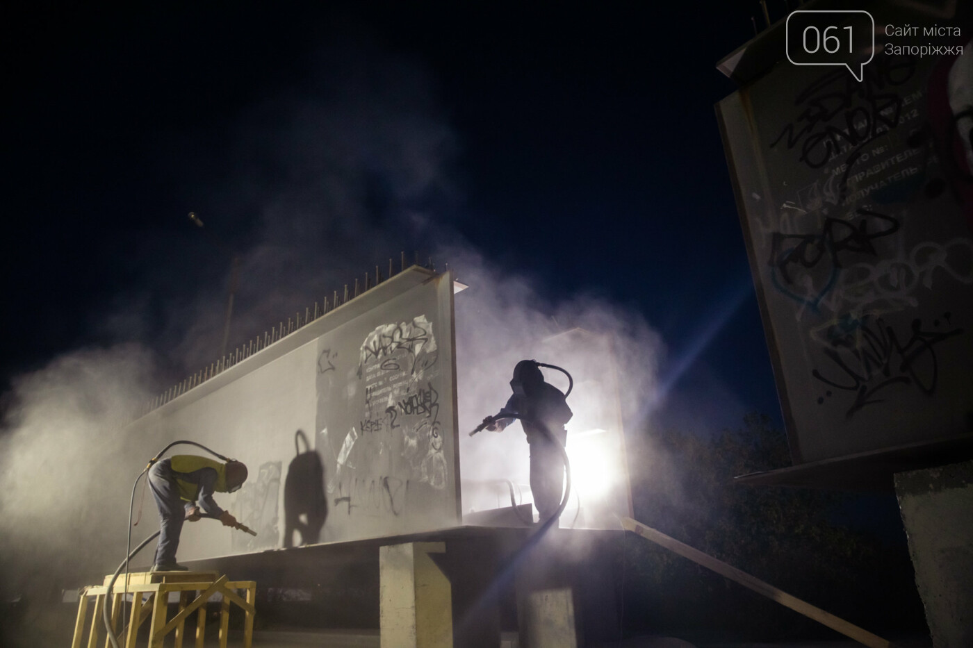 Строительство балочного моста, лето 2020, лето 2020