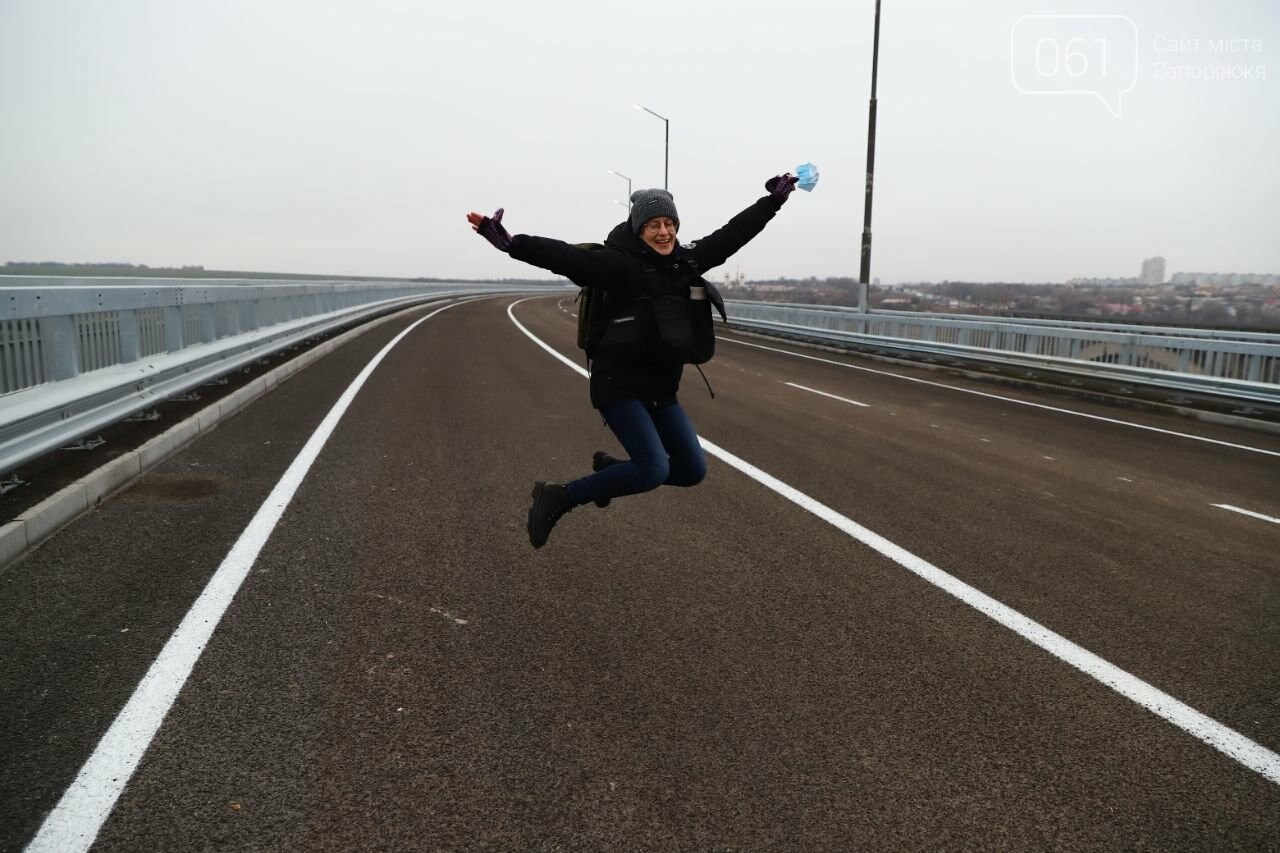 Зеленский в Запорожье проехал по новому мосту, - ФОТОРЕПОРТАЖ, фото-14