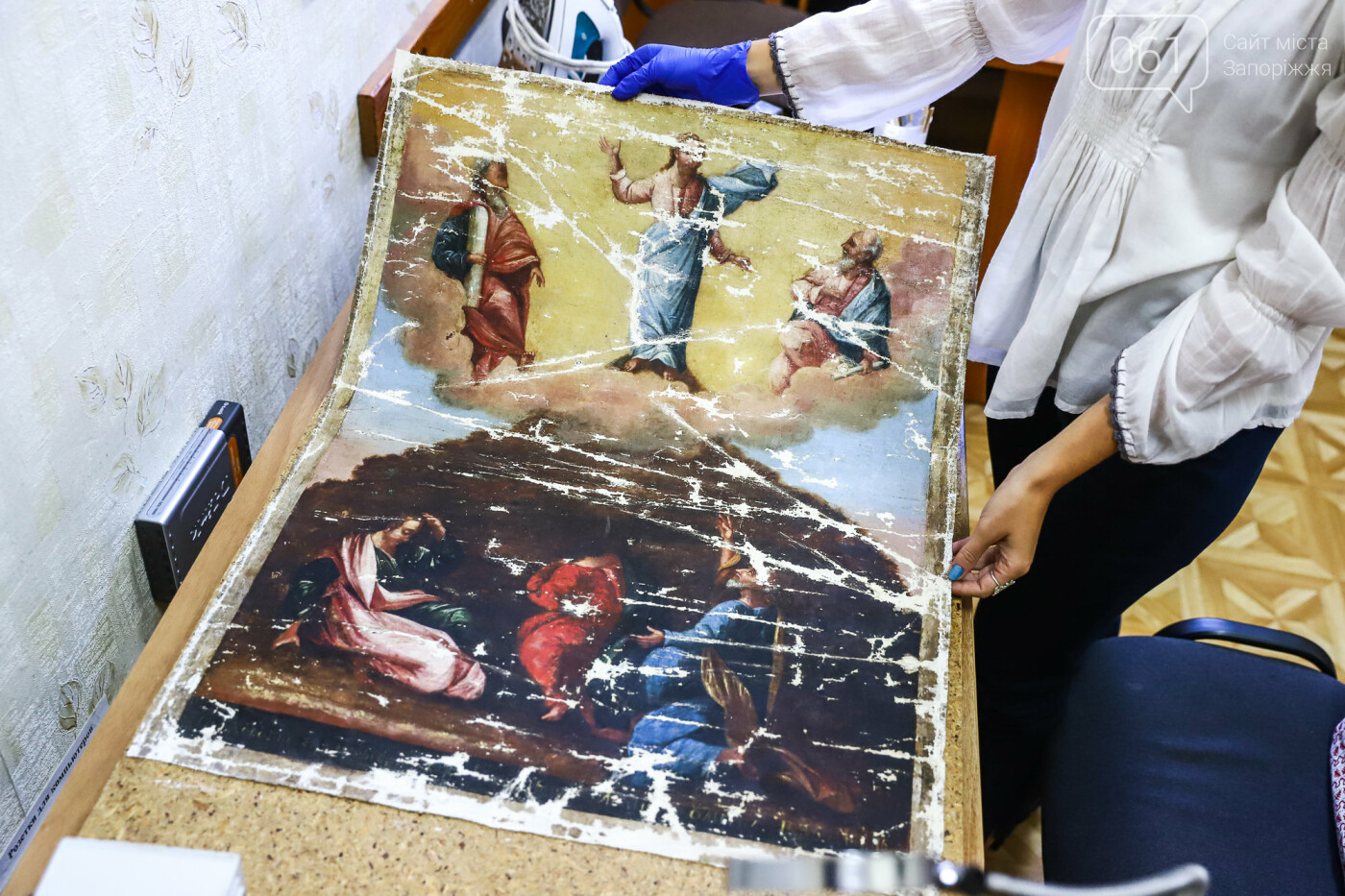 стол вакуумный для реставрации живописи