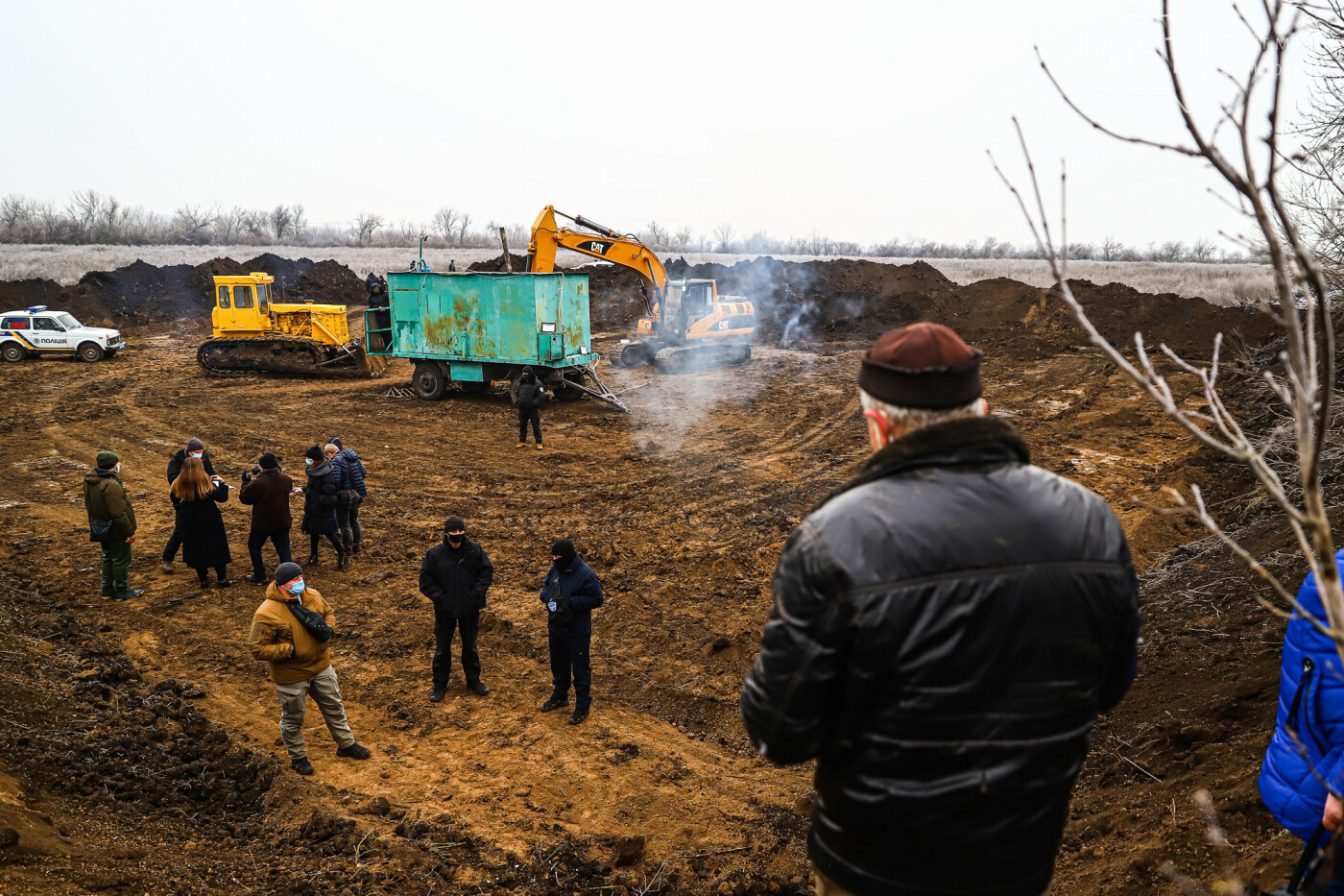 “Каолиновая война” в Вольнянском районе: жители против разработки карьера и грозятся перекрыть трассу, - ФОТОРЕПОРТАЖ , фото-15