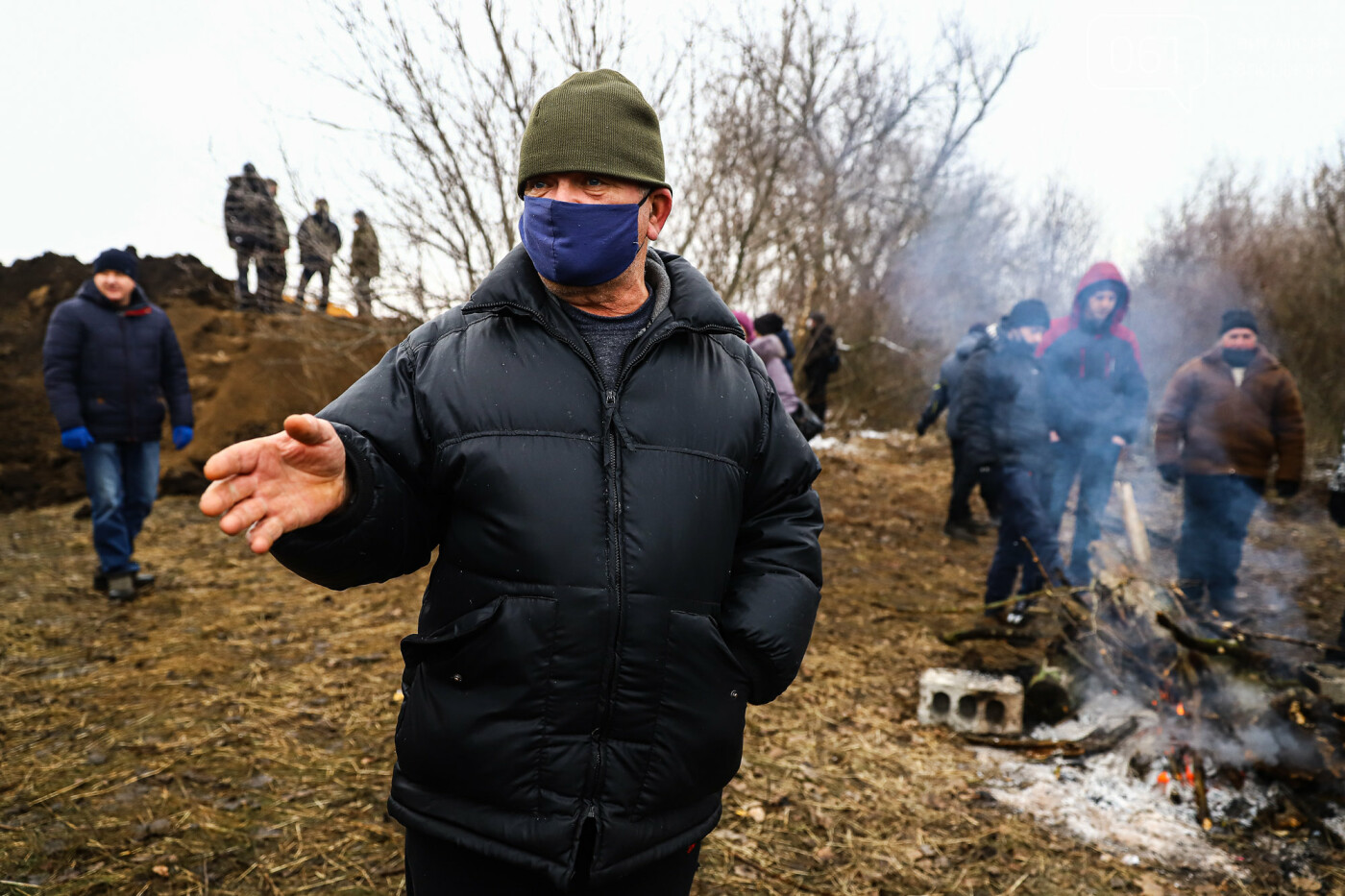 “Каолиновая война” в Вольнянском районе: жители против разработки карьера и грозятся перекрыть трассу, - ФОТОРЕПОРТАЖ , фото-27