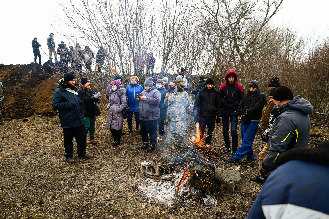 “Каолиновая война” в Вольнянском районе: жители против разработки карьера и грозятся перекрыть трассу, - ФОТОРЕПОРТАЖ , фото-31