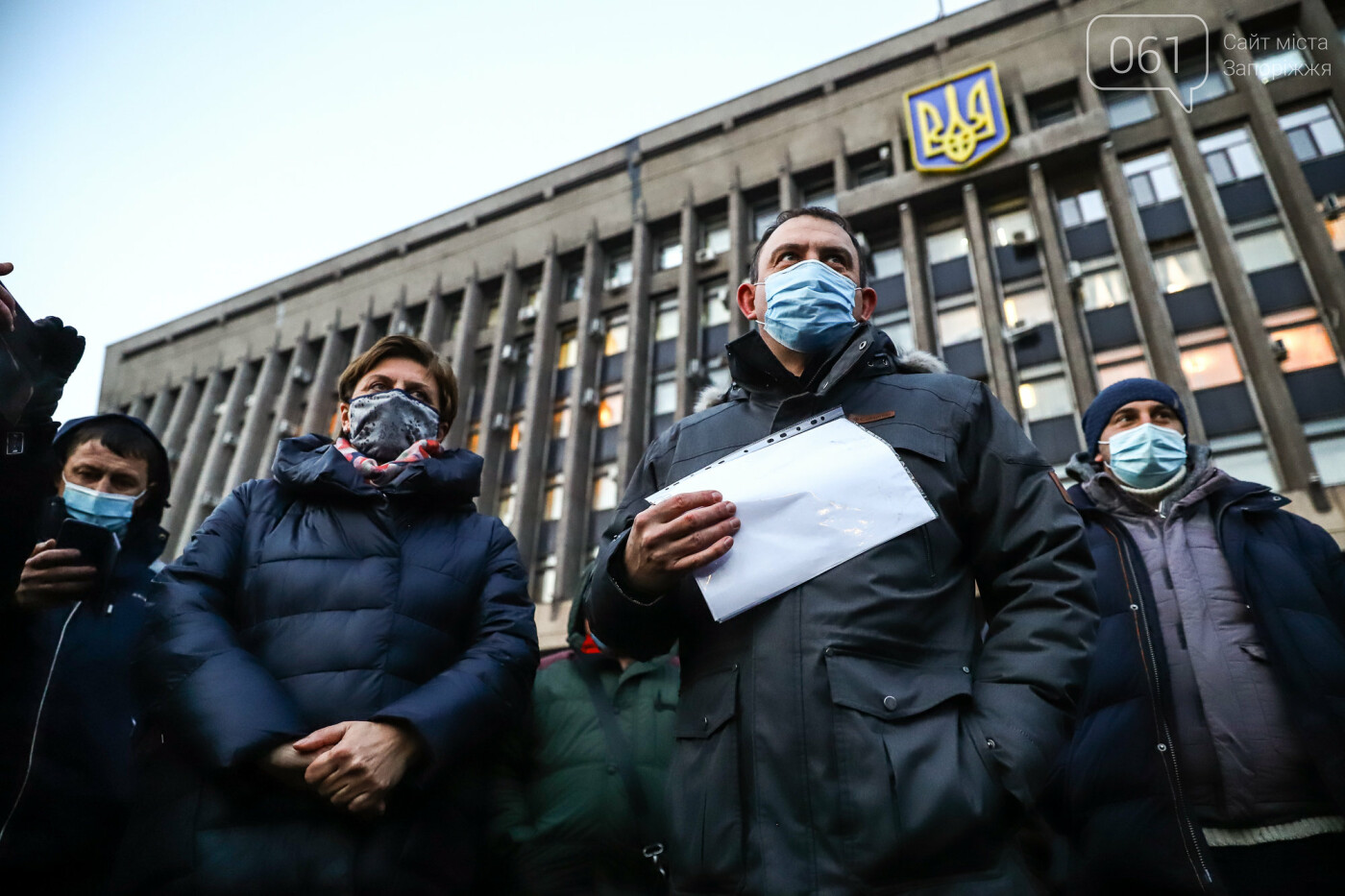 Около сотни противников строительства каолинового карьера приехали в Запорожье под стены ОГА, - ФОТОРЕПОРТАЖ, фото-17