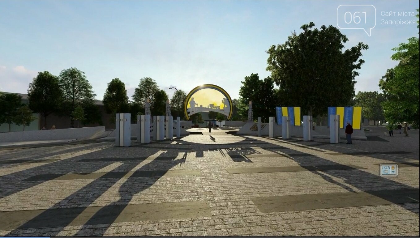 В Запорожье в сквере "Пограничников" установят памятник защитникам Украины, - ФОТО , фото-3