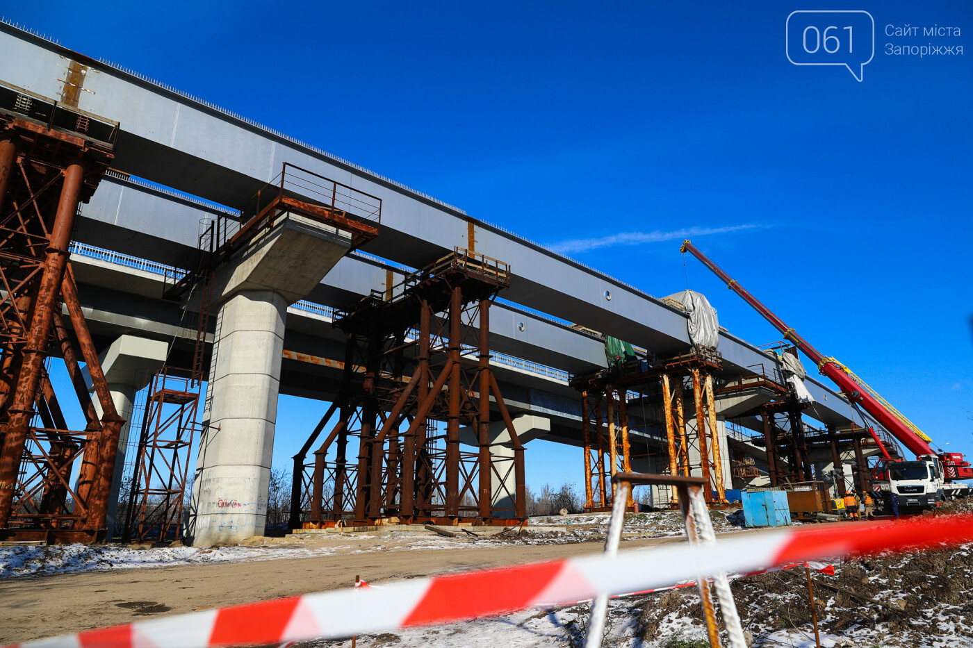 Кран с иностранной пропиской, ванты и металл: строительств..., фото-36 Кран с иностранной пропиской, ванты и металл: строительство запорожских мостов в фотографиях, фото-36