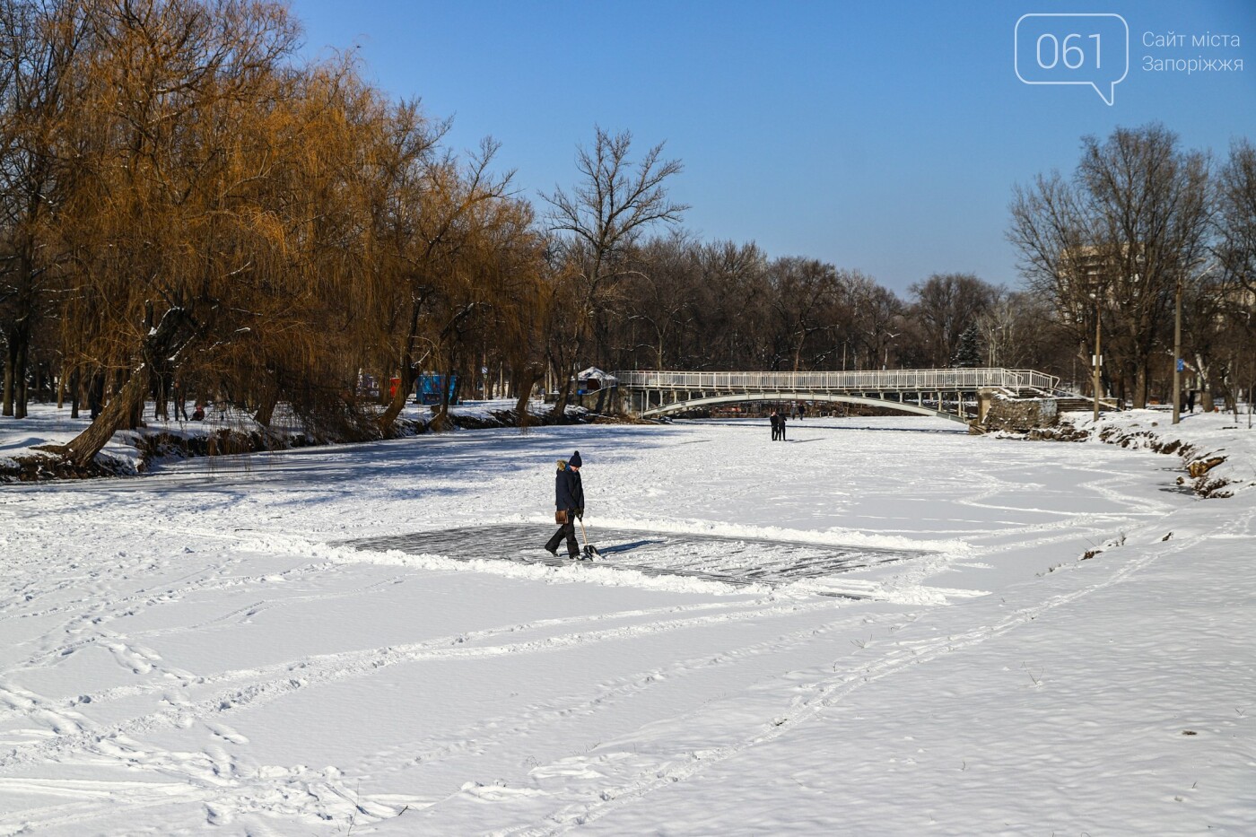 Хоккей, собака-фотомодель и голодные утки: фоторепортаж о зимней "Дубовой роще", фото-10