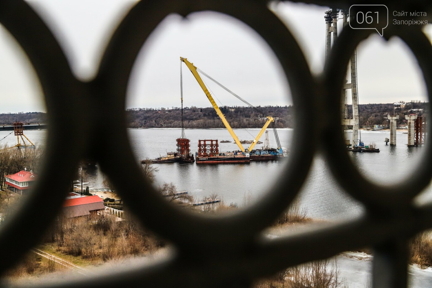 мост в запорожье новый