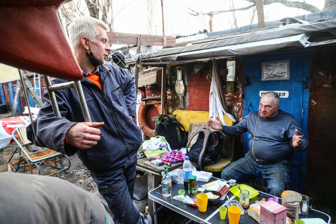 Как в запорожском яхт-клубе готовят судна к спуску на воду, - ФОТОРЕПОРТАЖ , фото-30