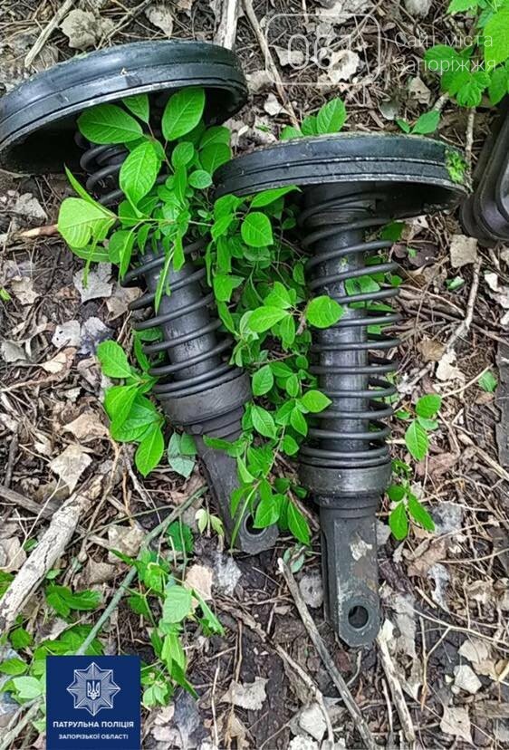 В Запорожье полиция поймала двух мужчин, разбиравших железнодорожные вагоны на металл, фото-1