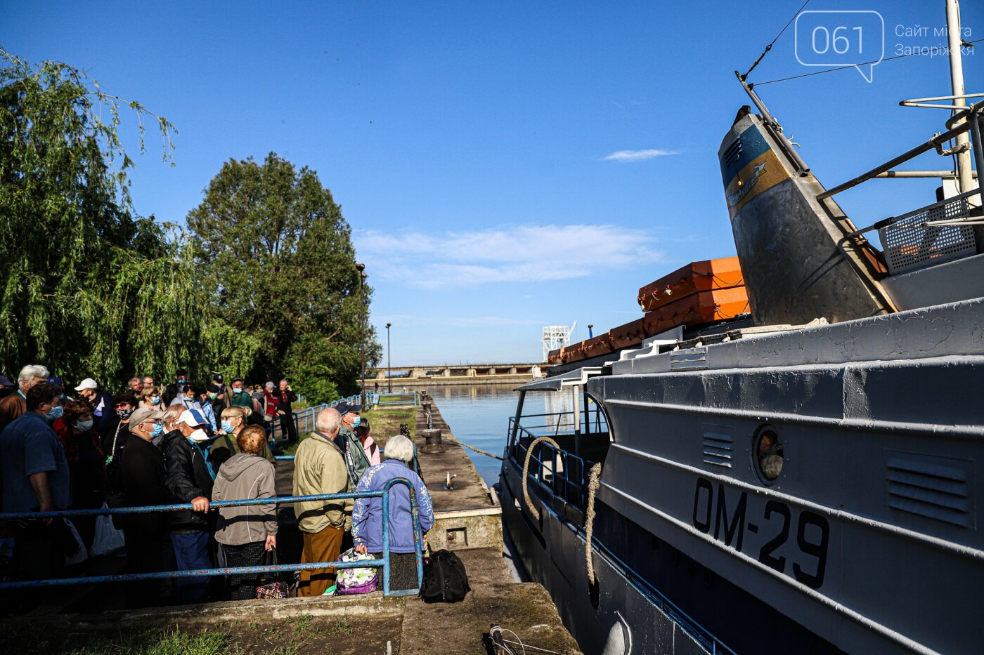 В Запорожье стартовала речная навигация для дачников, - ФОТОРЕПОРТАЖ , фото-6