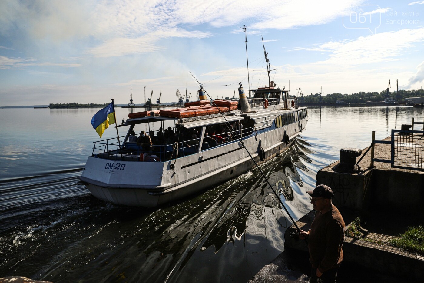 В Запорожье стартовала речная навигация для дачников, - ФОТОРЕПОРТАЖ , фото-32