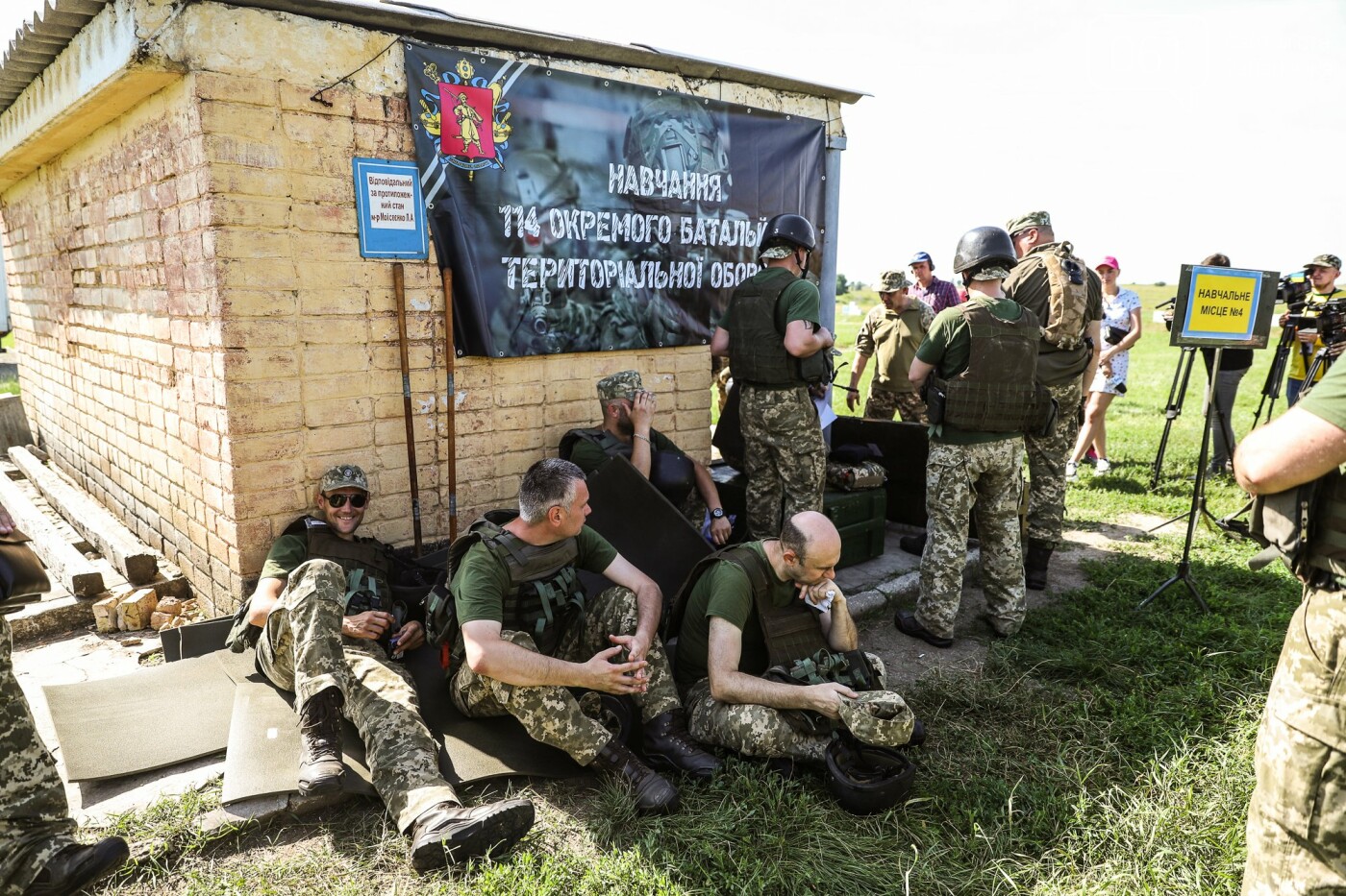 В Запорожье определили лучший стрелковый взвод среди бойцов теробороны, - ФОТОРЕПОРТАЖ , фото-15