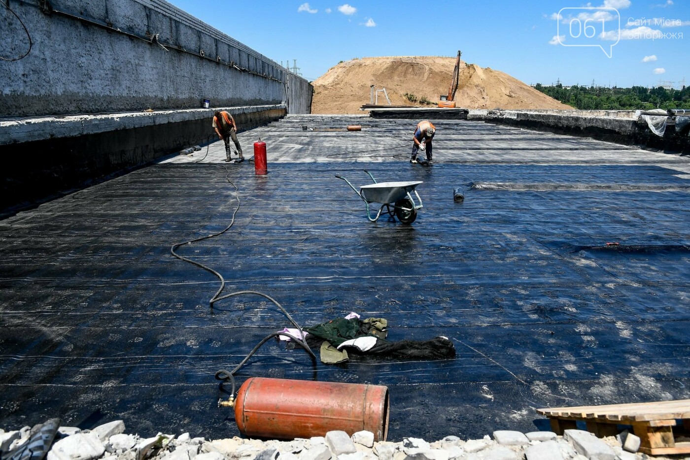 Реконструкция главных объектов Хортицы: на кургане установят новый флагшток, - ФОТОРЕПОРТАЖ, фото-8