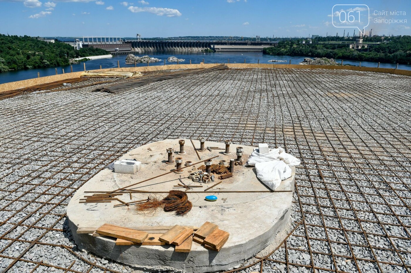 Реконструкция главных объектов Хортицы: на кургане установят новый флагшток, - ФОТОРЕПОРТАЖ, фото-10