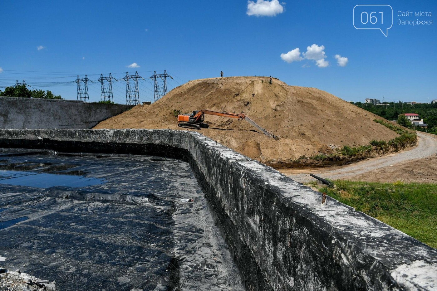 Реконструкция главных объектов Хортицы: на кургане установят новый флагшток, - ФОТОРЕПОРТАЖ, фото-17