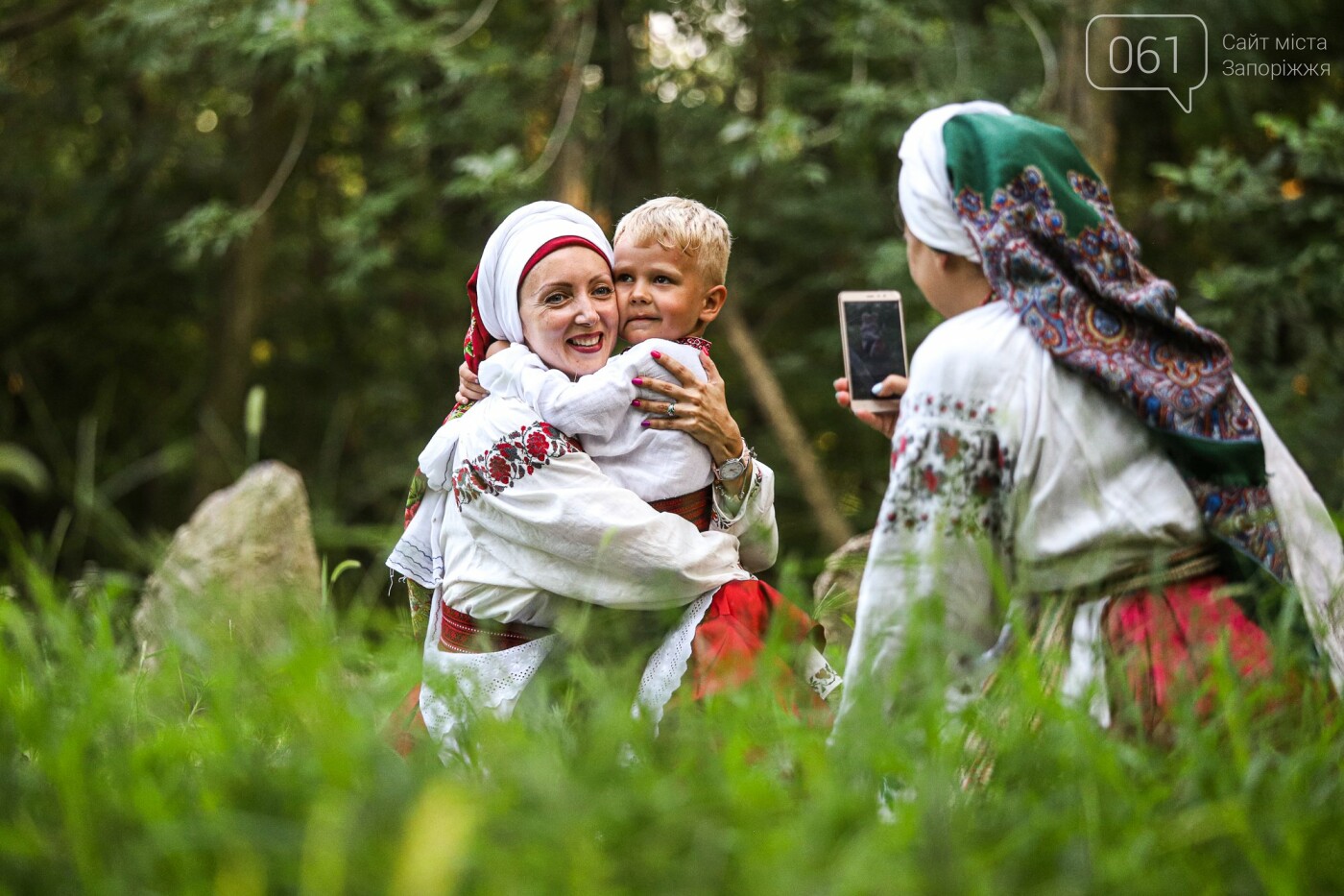 Огонь и дубовые венки: как на Хортице отметили праздник Перуна, - ФОТОРЕПОРТАЖ, фото-3