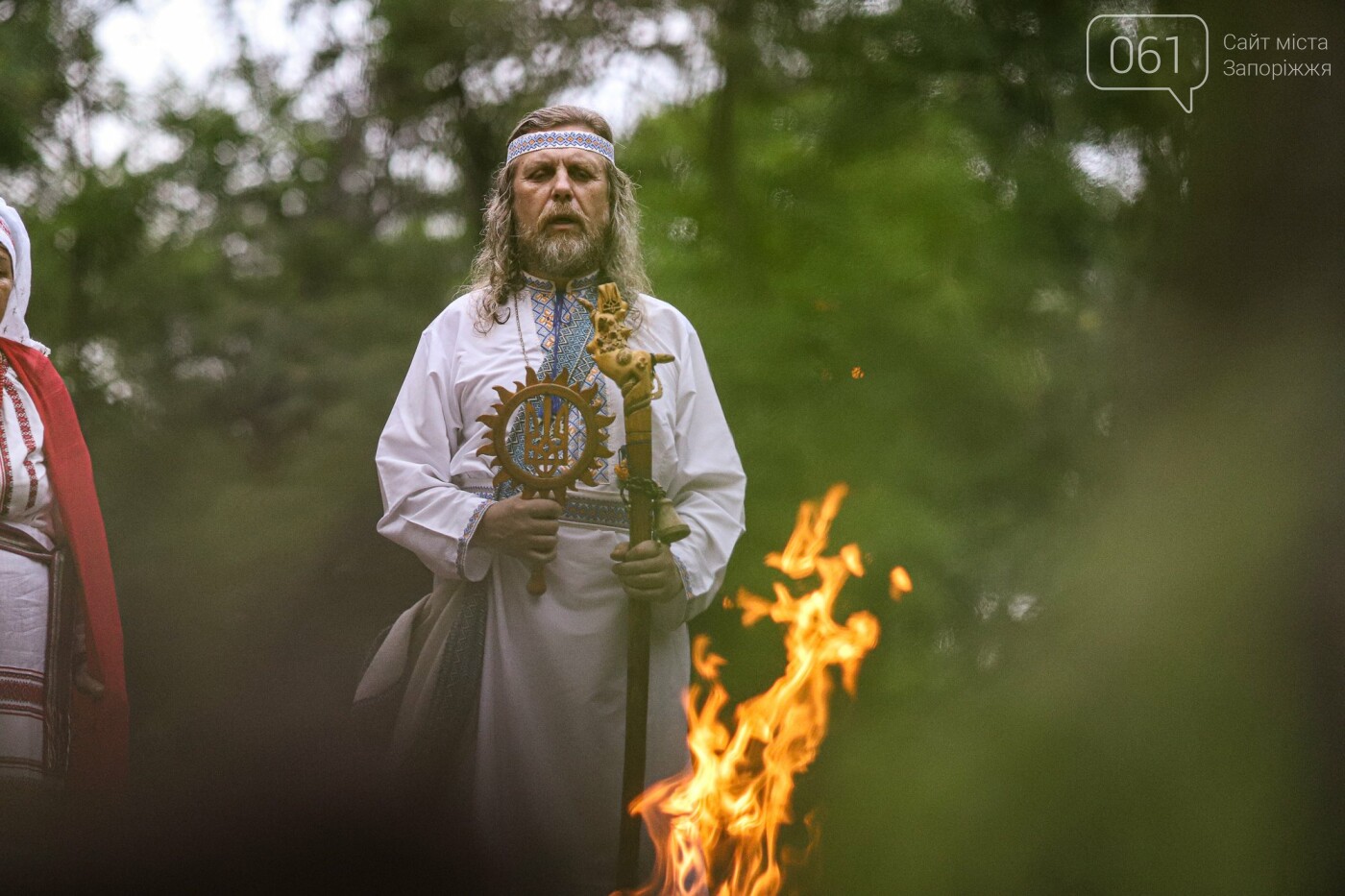 Огонь и дубовые венки: как на Хортице отметили праздник Перуна, - ФОТОРЕПОРТАЖ, фото-28