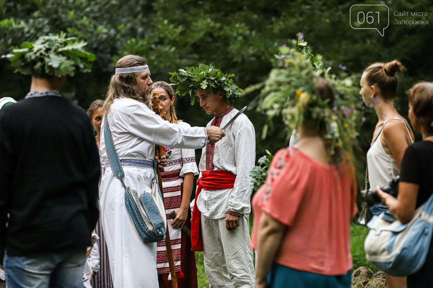 Огонь и дубовые венки: как на Хортице отметили праздник Перуна, - ФОТОРЕПОРТАЖ, фото-39