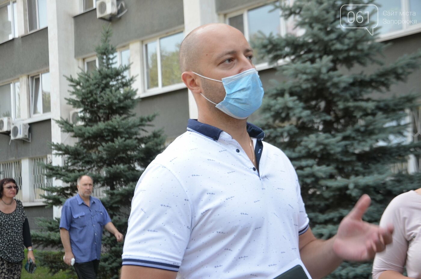 В Запорожье у областной полиции протестовали жители Ореховского района: они утверждают, что стали жертвами обмана, фото-8