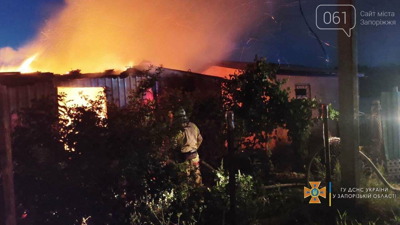 В Бердянске во время пожара в дачном кооперативе погибли двое людей, фото-2