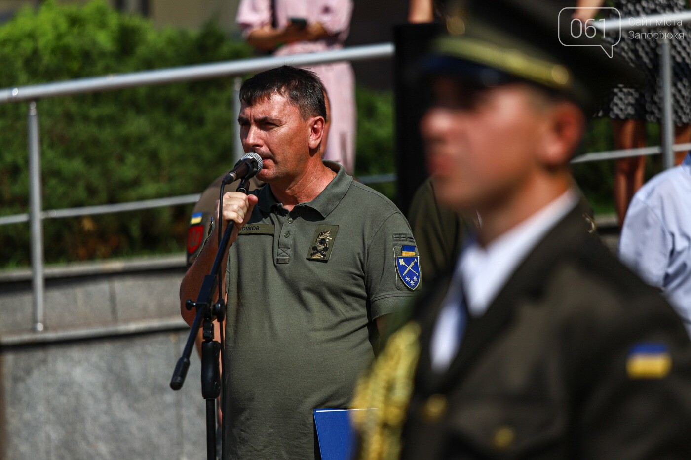 В Запорожье простились с бойцом, погибшим в Донецкой области от пули снайпера, - ФОТОРЕПОРТАЖ, фото-1