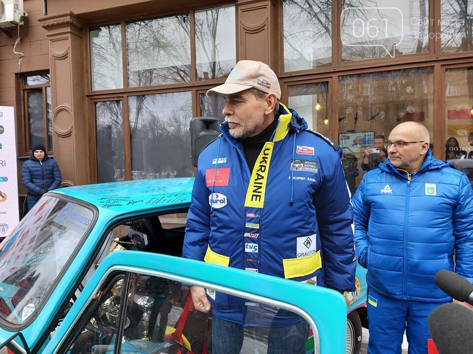 Первый украинский экипаж выехал из Запорожья на Rallye Monte-Carlo