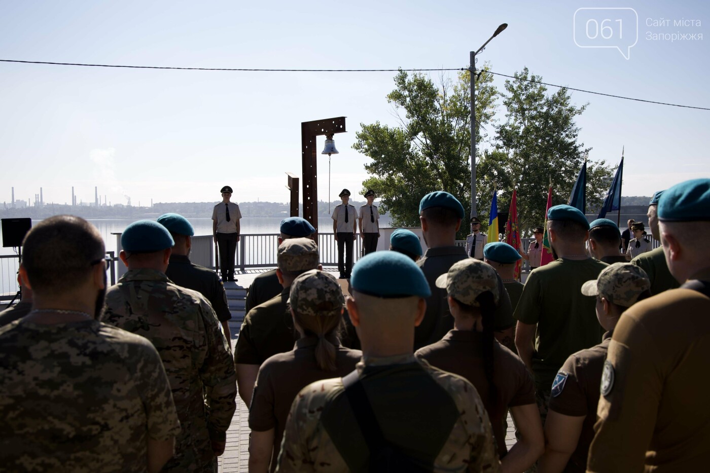 “Морські душі”: у Запоріжжі відкрили меморіал на честь полеглих морських піхотинців