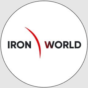 Логотип - ironworld, металопрокат - металомаркет