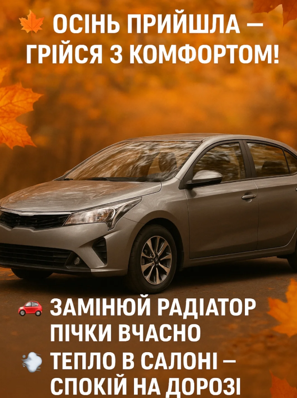 Заміна радіатора пічки в Запоріжжі