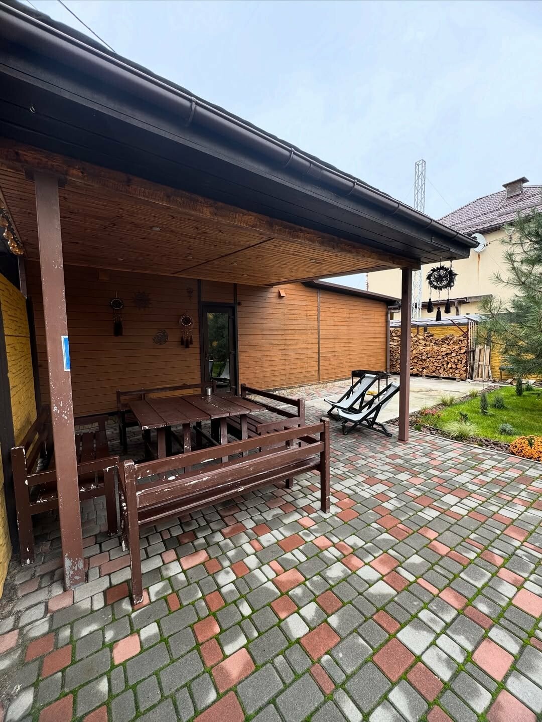 Баня на дровах в Запоріжжі з водоспадом Ніагара з тим самим чарівним жаром, який прогріває до кісточок і знімає тижневу втому за один захі..., фото-12