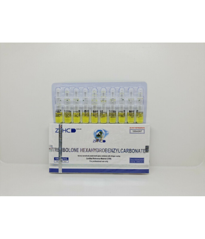 Тренболон Trenbolone Hexahydrobenzylcarbonate 10 amp 100 mg/1ml ZPHC