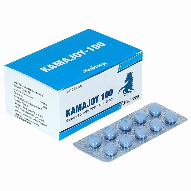 Віагра Kamajoy 100 | Силденафіл 100 мг 10 таблеток (1 блістер)