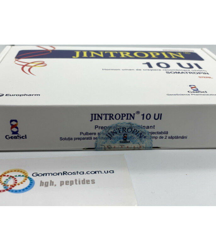 Гормон роста Jintropin Europharm (Джинтропин Еврофарм) 20фл х 10ME - Зображення 1