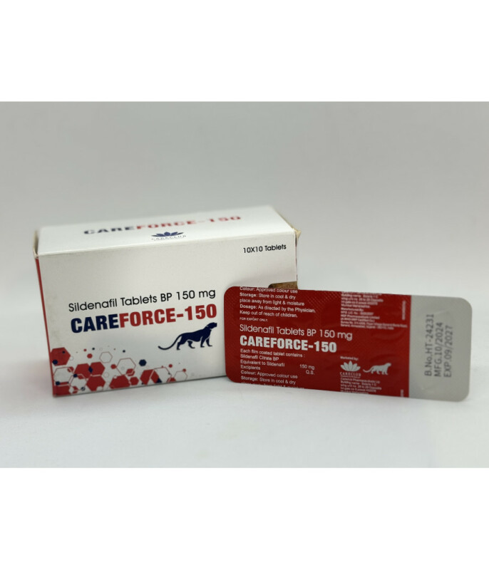 Силденафил CAREFORCE 150 mg (10 tab) - Зображення 2