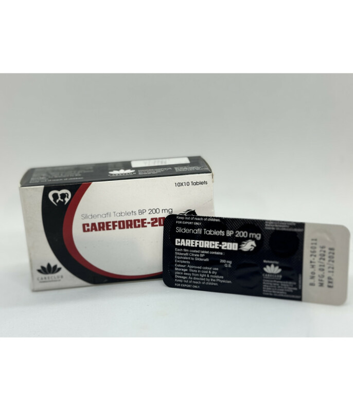 Силденафил CAREFORCE 200 mg (10 tab) - Зображення 1