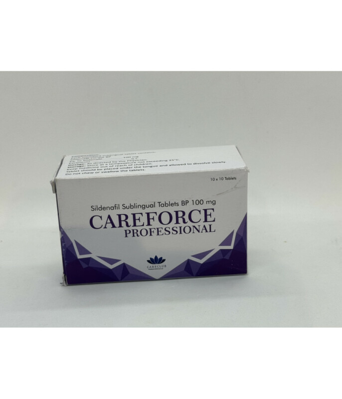 Силденафил CAREFORCE PROFESSIONAL 100 mg (10 sublingual tab) - Изображение 1