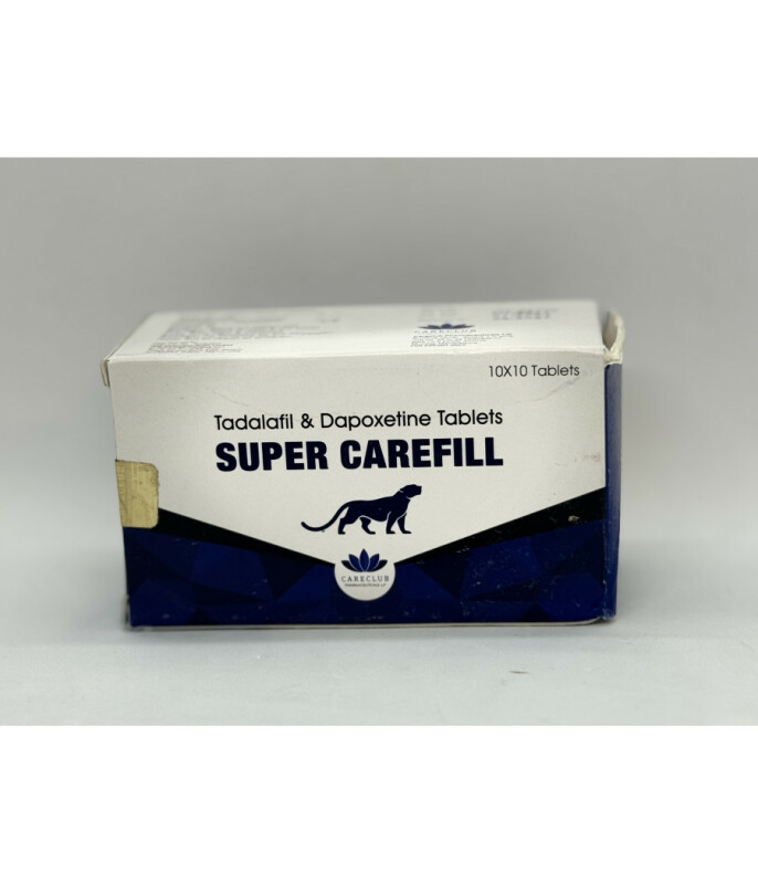 Тадалафил+Дапоксетин Super CAREFILL (10 tab) - Зображення 1