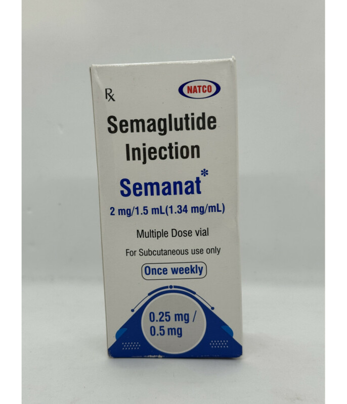 Семаглутид Semaglutide SEMANAT (2 mg) NATCO - Изображение 1